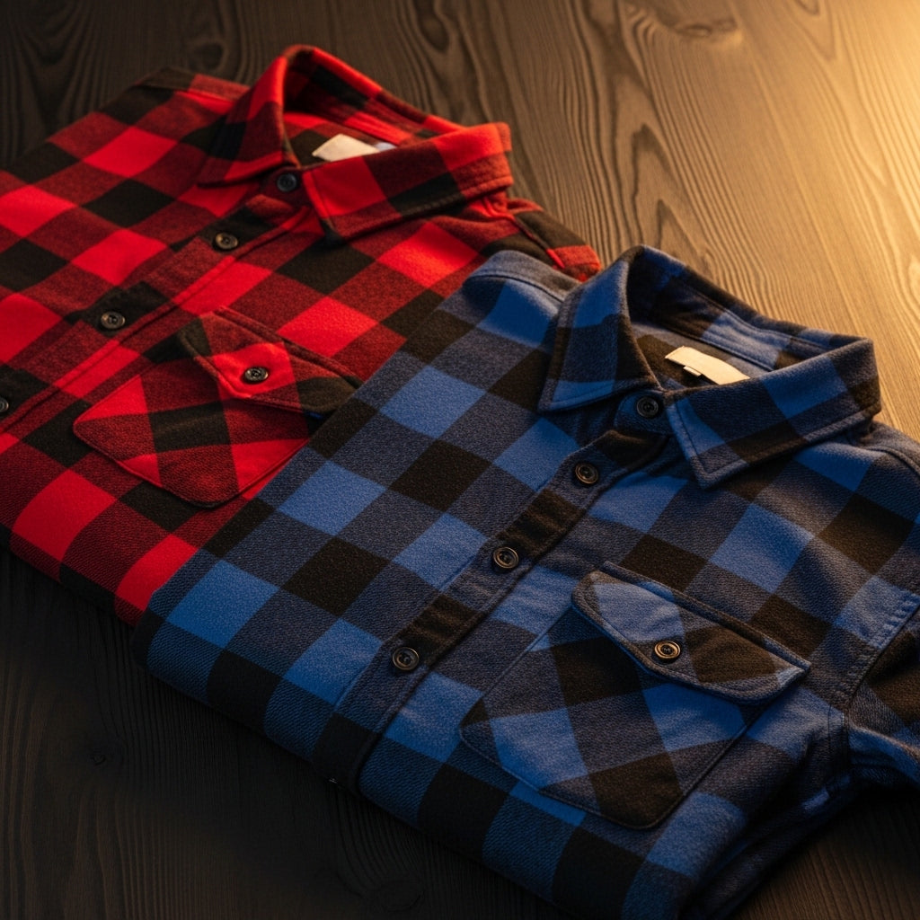 Eshpee Modern Checkmate Flannel Shirt